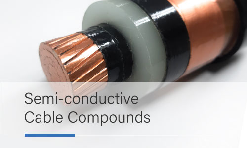 Semi-conductive cable compounds