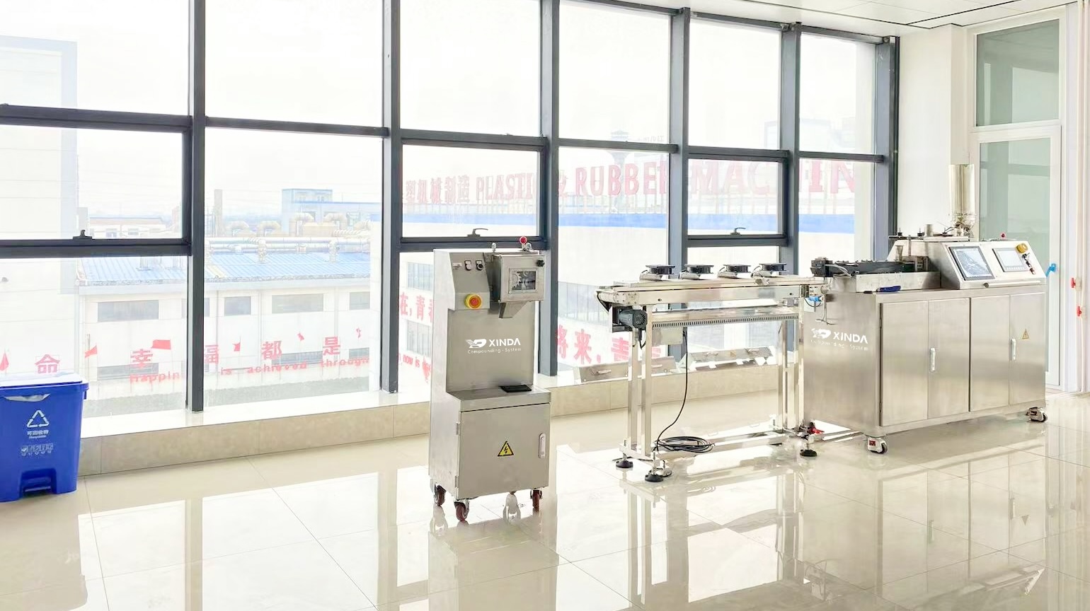 XINDA lab use twin screw extruder PSHJ-20